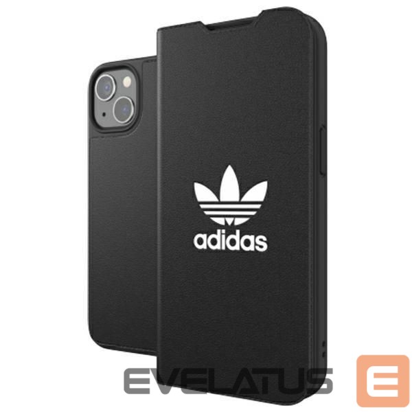 Чехол на заднюю панель Adidas Adidas OR Booklet Case BASIC for iPhone 13 - Black and White