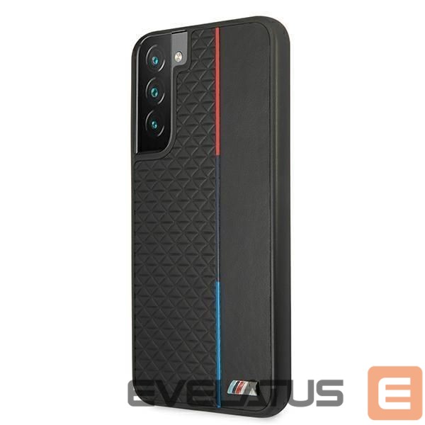 Чехол на заднюю панель BMW BMW M Collection Triangles Case for Samsung Galaxy S22+ - Black