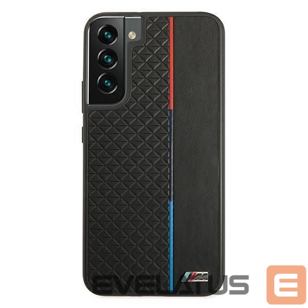 Чехол на заднюю панель BMW BMW M Collection Triangles Case for Samsung Galaxy S22+ - Black