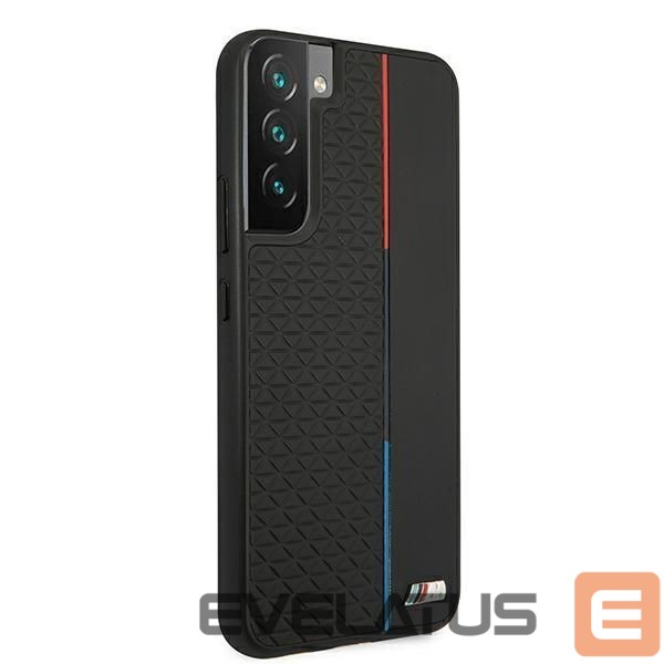 Чехол на заднюю панель BMW BMW M Collection Triangles Case for Samsung Galaxy S22+ - Black