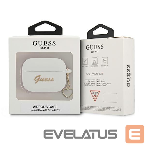 Чехол на заднюю панель Guess White