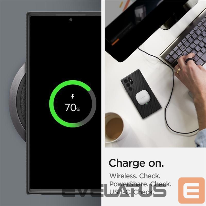Чехол на заднюю панель Spigen Black