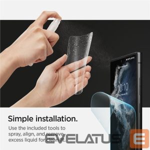 Защитное стекло Spigen  Spigen Neo Flex Hydrogel Film for Samsung Galaxy S22 Ultra - 2 pcs. 