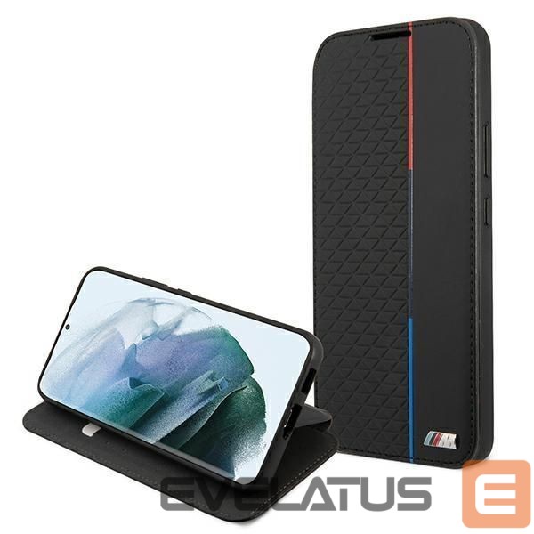 Чехол на заднюю панель BMW BMW M Collection Triangles Case for Samsung Galaxy S22+ - Black