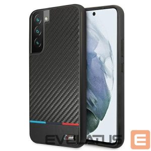 Чехол на заднюю панель BMW  Etui hardcase BMW BMHCS22MPUCARTCBK S22+ S906  black/czarny M Collection Triangles 