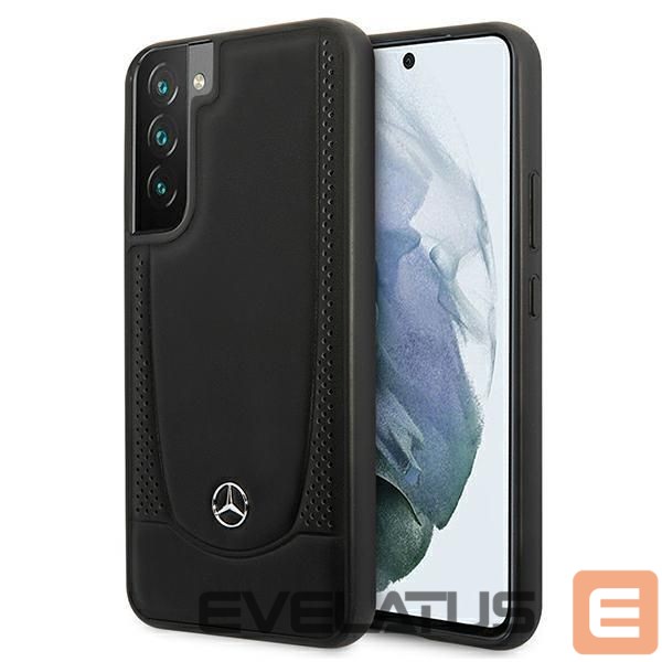 Чехол на заднюю панель Mercedes-Benz Mercedes Leather Urban Line Case for Samsung Galaxy S22+ - Black