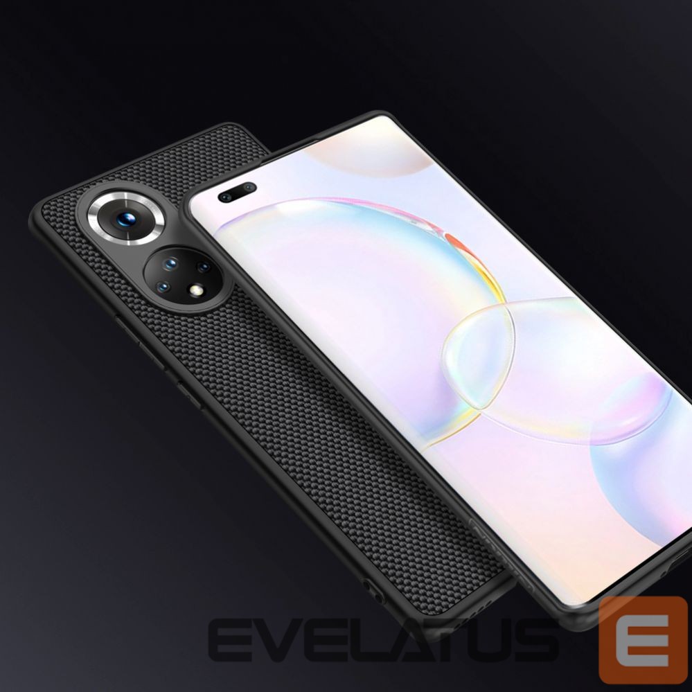 Чехол на заднюю панель Nillkin Nillkin Textured Case durable reinforced case with gel frame and nylon back for Honor 50 Pro black
