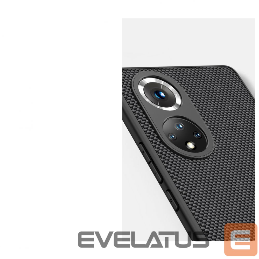 Чехол на заднюю панель Nillkin Nillkin Textured Case durable reinforced case with gel frame and nylon back for Honor 50 Pro black