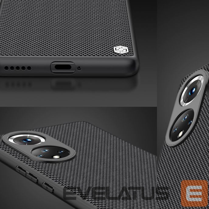 Чехол на заднюю панель Nillkin Nillkin Textured Case durable reinforced case with gel frame and nylon back for Honor 50 Pro black