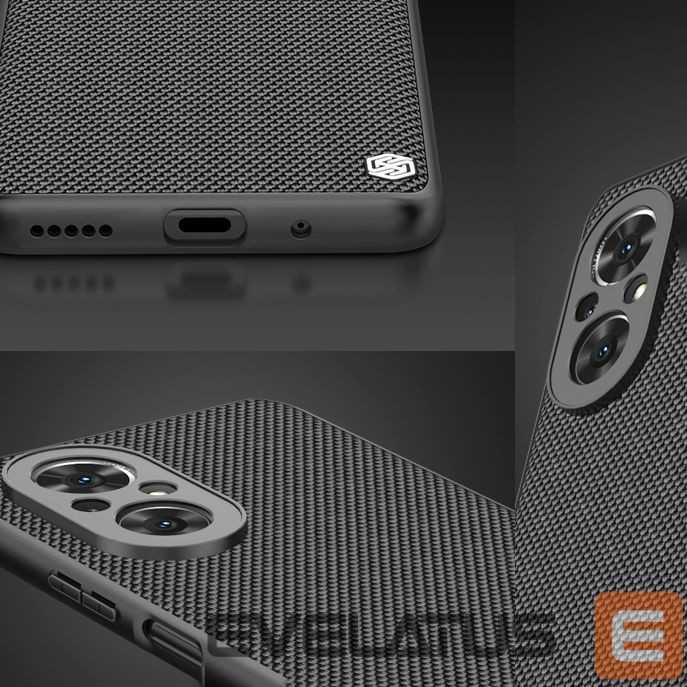 Чехол на заднюю панель Nillkin Nillkin Textured Case durable reinforced case with gel frame and nylon back for Honor 50 SE black