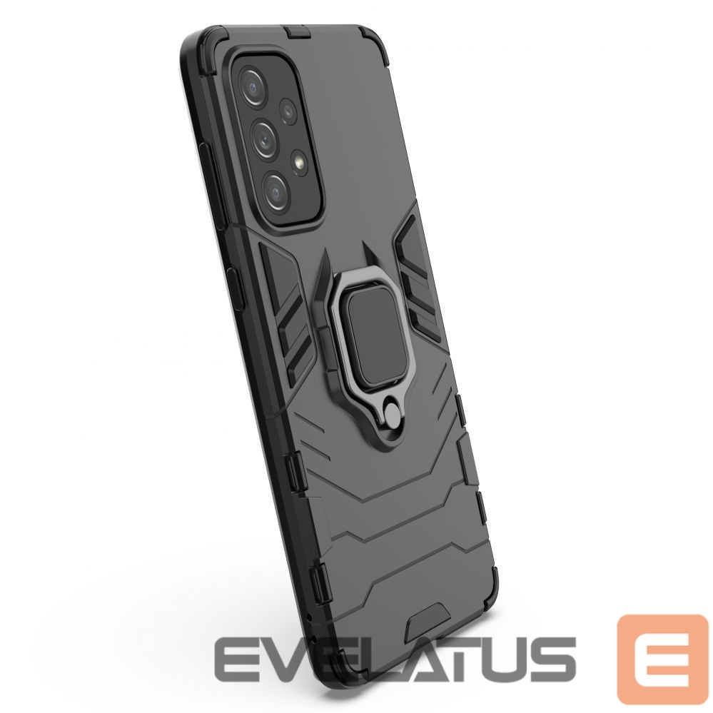 Чехол на заднюю панель Hurtel Ring Armor tough hybrid case cover + magnetic holder for Samsung Galaxy A73 black