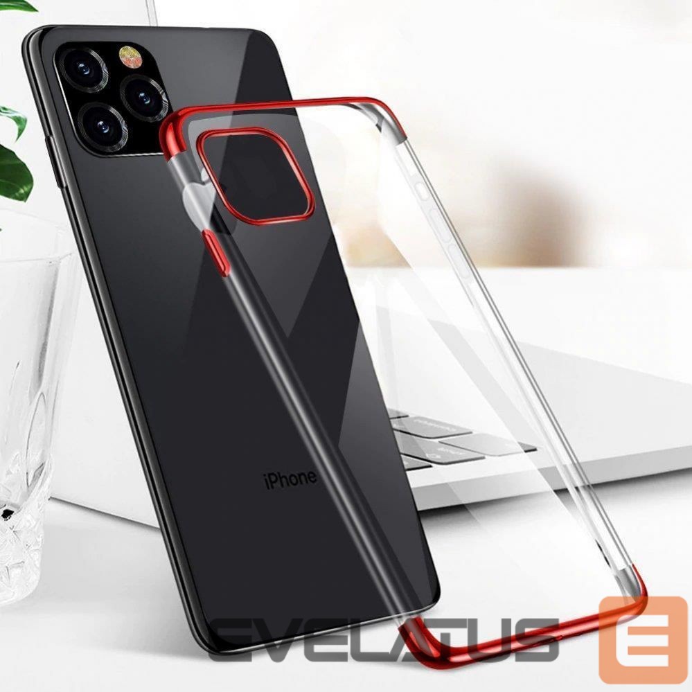 Чехол на заднюю панель Hurtel Transparent || Red