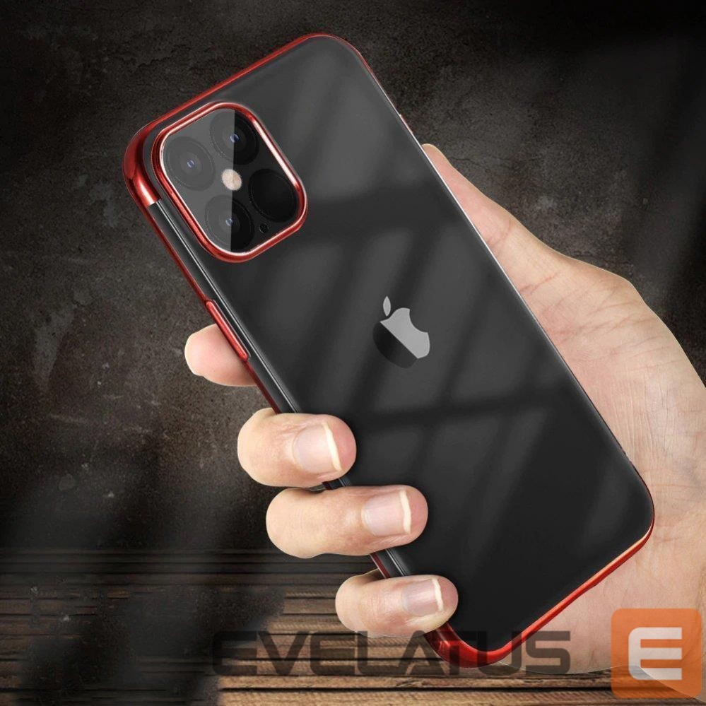 Чехол на заднюю панель Hurtel Transparent || Red