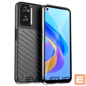 Чехол на заднюю панель Hurtel  Thunder Case flexible armored cover for Oppo A76 / Oppo A36 / Realme 9i black 