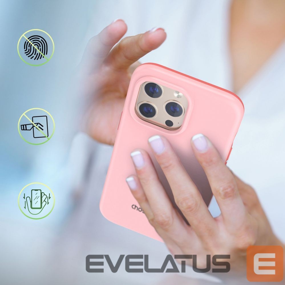 Чехол на заднюю панель Choetech Pink