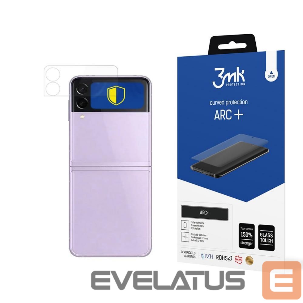Защитное стекло 3MK 3MK Film ARC + Samsung Galaxy Z Flip 3 5G Fullscreen film