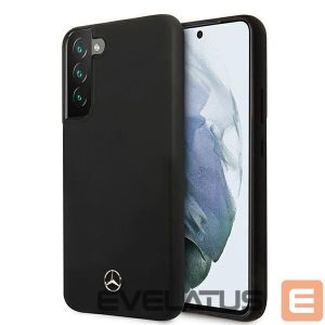 Чехол на заднюю панель Mercedes-Benz  Mercedes Silicone Line Case for Samsung Galaxy S22+ - Black 