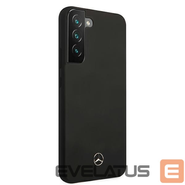 Чехол на заднюю панель Mercedes-Benz Mercedes Silicone Line Case for Samsung Galaxy S22+ - Black
