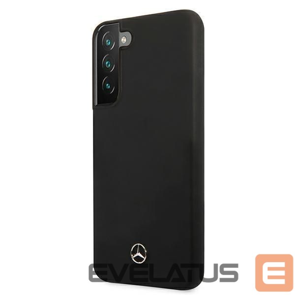 Чехол на заднюю панель Mercedes-Benz Mercedes Silicone Line Case for Samsung Galaxy S22+ - Black