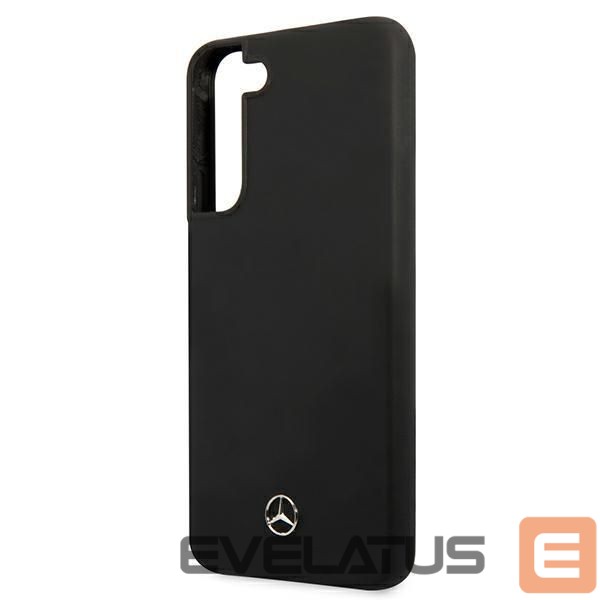 Чехол на заднюю панель Mercedes-Benz Mercedes Silicone Line Case for Samsung Galaxy S22+ - Black