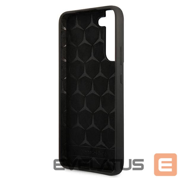 Чехол на заднюю панель Mercedes-Benz Mercedes Silicone Line Case for Samsung Galaxy S22+ - Black