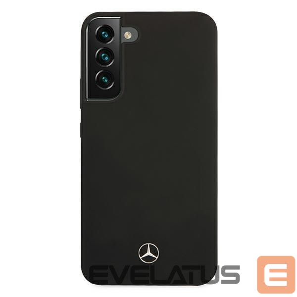 Чехол на заднюю панель Mercedes-Benz Mercedes Silicone Line Case for Samsung Galaxy S22+ - Black