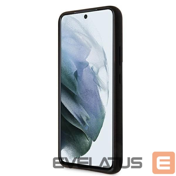 Чехол на заднюю панель Mercedes-Benz Mercedes Silicone Line Case for Samsung Galaxy S22+ - Black