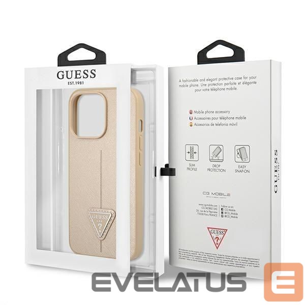 Чехол на заднюю панель Guess Beige