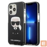 Чехол на заднюю панель Karl Lagerfeld  Karl Lagerfeld Iconik Karl Case for iPhone 13 Pro / iPhone 13 - Black 