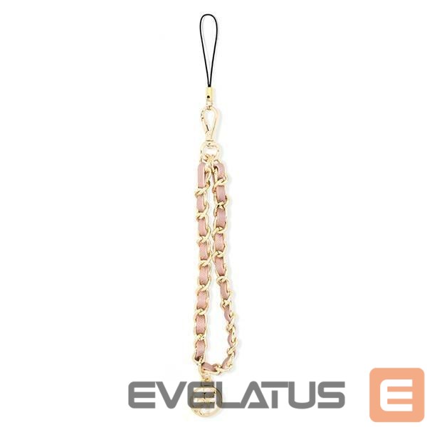 Другое Guess Guess pendant GUTSAS4P Phone Strap pink/pink Chain Metal 4G Charm