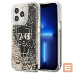 Чехол на заднюю панель Karl Lagerfeld  Karl Lagerfeld Liquid Glitter Gatsby Case for iPhone 13 Pro / iPhone 13 - Black 