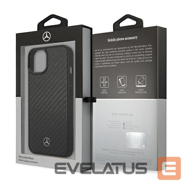 Чехол на заднюю панель Mercedes-Benz Mercedes Dynamic Line Case for iPhone 13 mini - Black
