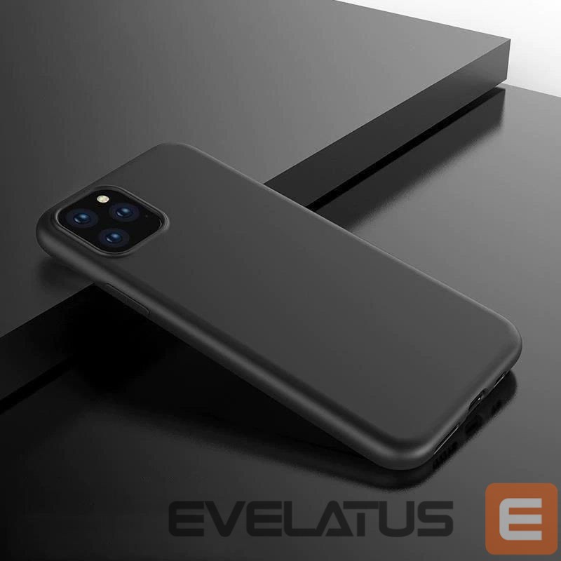 Чехол на заднюю панель Hurtel Soft Case Flexible gel case cover for Vivo Y01 / Y15s / Y15a black