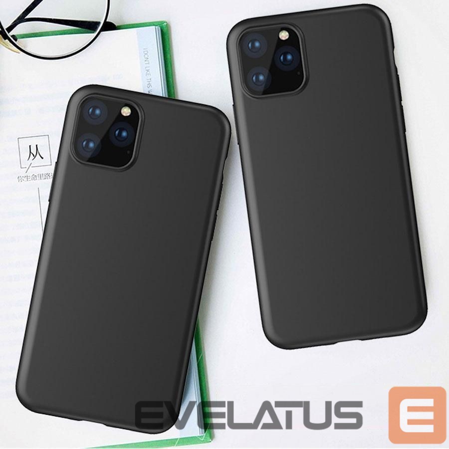 Чехол на заднюю панель Hurtel Soft Case Flexible gel case cover for Vivo Y01 / Y15s / Y15a black