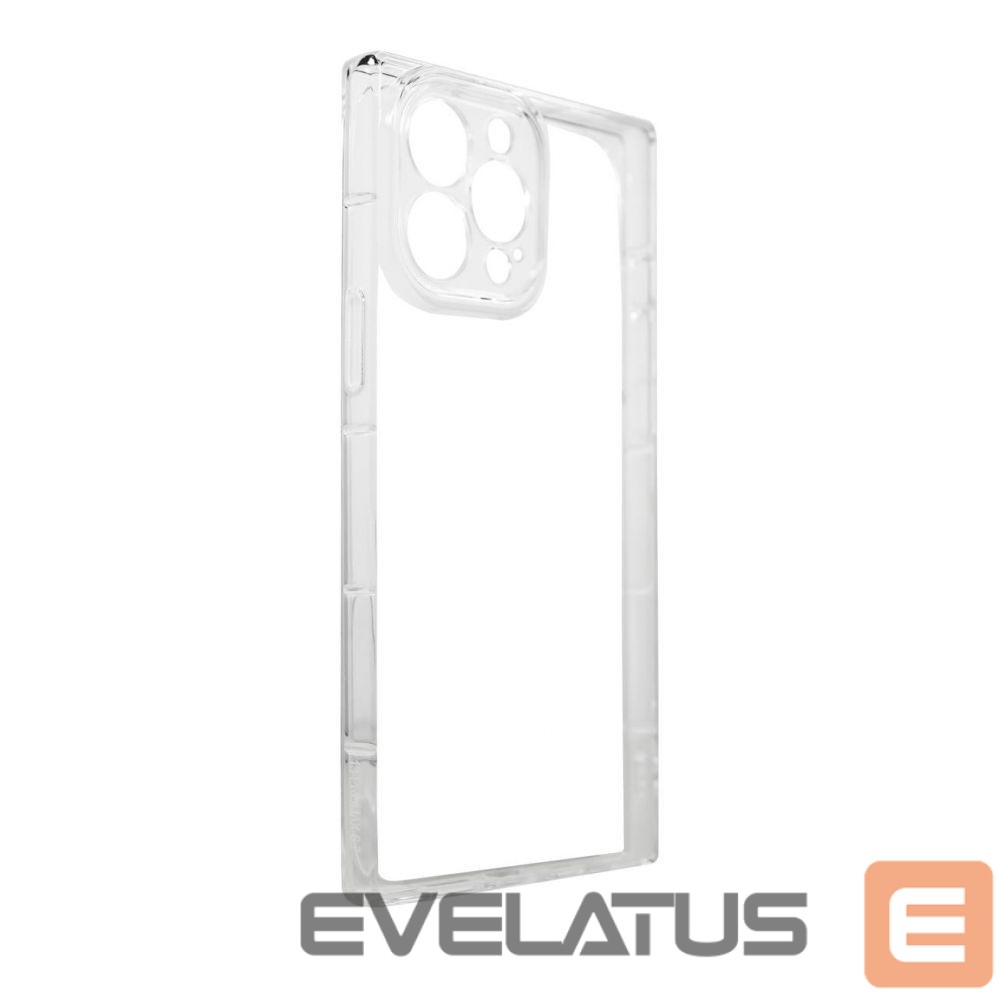 Чехол на заднюю панель Hurtel Square Clear Case Cover for Samsung Galaxy A12 5G Transparent Gel Cover