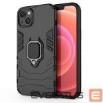 Чехол на заднюю панель Hurtel  Ring Armor case for iPhone 14 armored cover magnetic holder ring black 