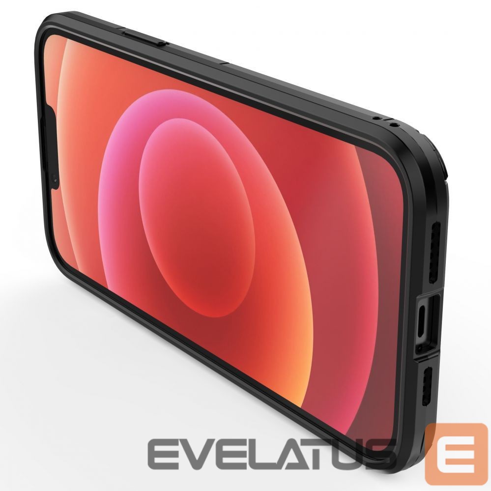 Чехол на заднюю панель Hurtel Ring Armor case for iPhone 14 Pro armored cover magnetic holder ring black