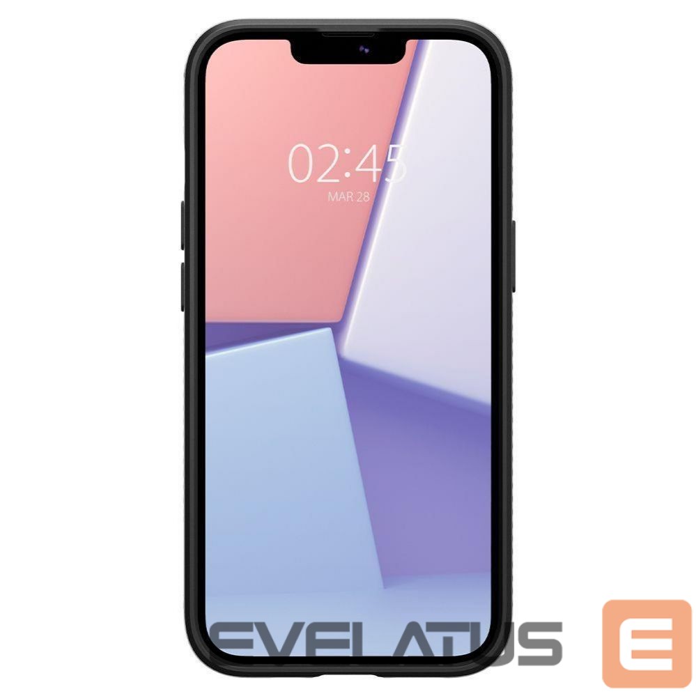 Чехол на заднюю панель Spigen Spigen Liquid Air Case for iPhone 13 mini - Matte Black