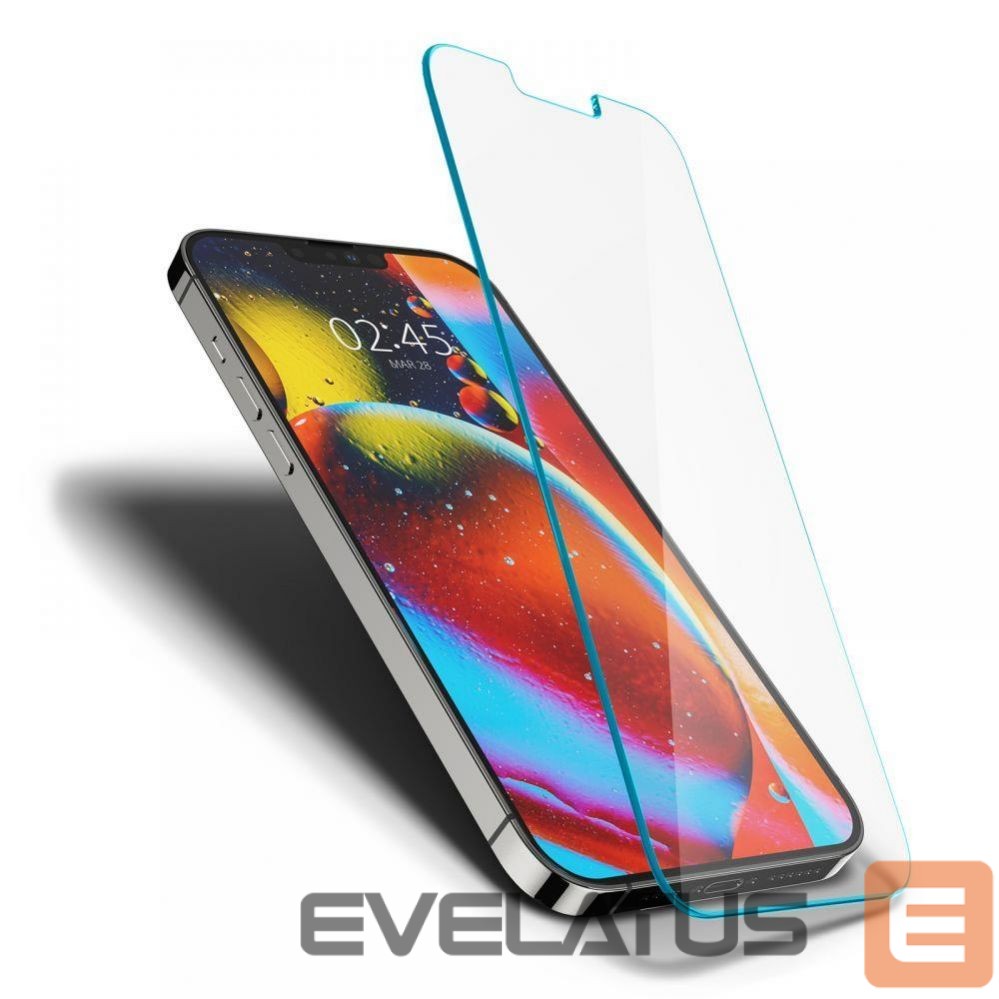 Защитное стекло Spigen Spigen Glas.tR Slim Tempered Glass for iPhone 13 Pro Max / 14 Plus
