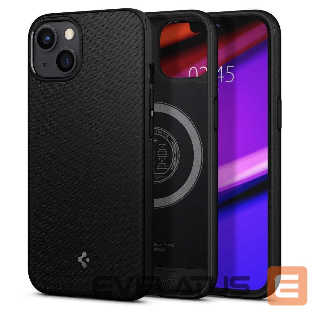 Чехол на заднюю панель Spigen - Spigen Mag Armor Case with MagSafe for iPhone 13 - Matte Black
