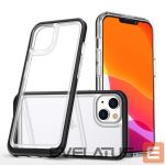 Чехол на заднюю панель Hurtel  Black || Transparent 
