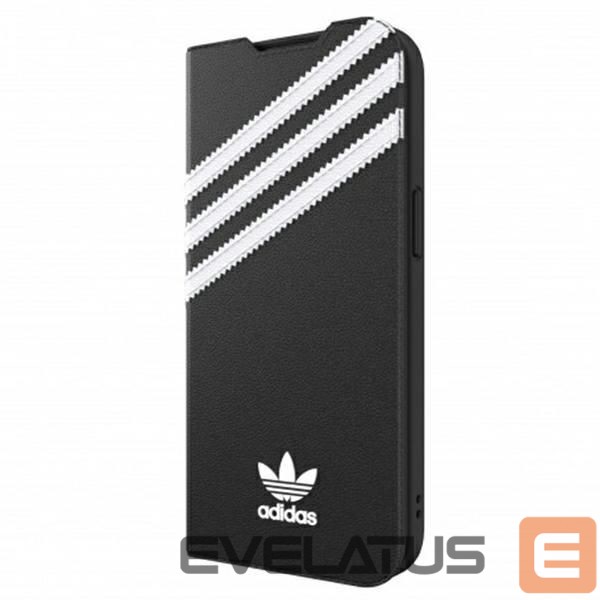 Чехол на заднюю панель Adidas Adidas OR Booklet Case PU iPhone 13 Pro / 13 6,1" czarno biały/black white 47112