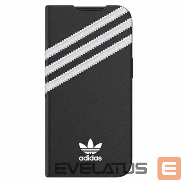 Чехол на заднюю панель Adidas Adidas OR Booklet Case PU iPhone 13 Pro / 13 6,1" czarno biały/black white 47112