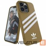 Чехол на заднюю панель Adidas  Adidas OR Moulded PU iPhone 13 Pro Max 6,7" beżowo-złoty/beige-gold 47807 