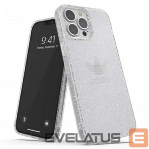 Чехол на заднюю панель Adidas  Adidas OR Protective Clear Case Glitter for iPhone 13 Pro Max - Transparent Silver 