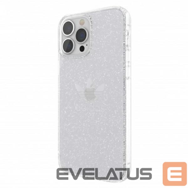 Чехол на заднюю панель Adidas Adidas OR Protective Clear Case Glitter for iPhone 13 Pro Max - Transparent Silver