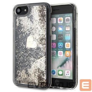 Чехол на заднюю панель Guess  Guess GUOHCI8GLHFLGO iPhone 7/8/SE 2020 /SE 2022 gold/gold hard case Glitter Charms