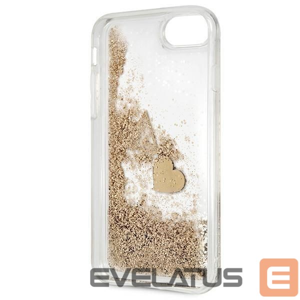 Чехол на заднюю панель Guess Guess GUOHCI8GLHFLGO iPhone 7/8/SE 2020 /SE 2022 gold/gold hard case Glitter Charms