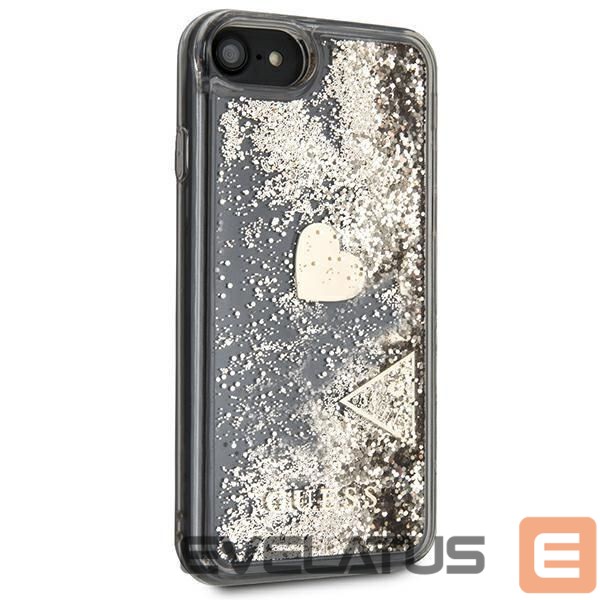 Чехол на заднюю панель Guess Guess GUOHCI8GLHFLGO iPhone 7/8/SE 2020 /SE 2022 gold/gold hard case Glitter Charms