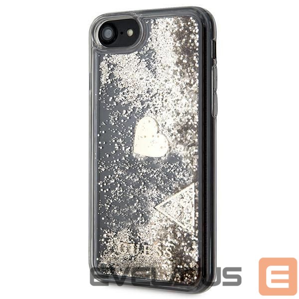 Чехол на заднюю панель Guess Guess GUOHCI8GLHFLGO iPhone 7/8/SE 2020 /SE 2022 gold/gold hard case Glitter Charms